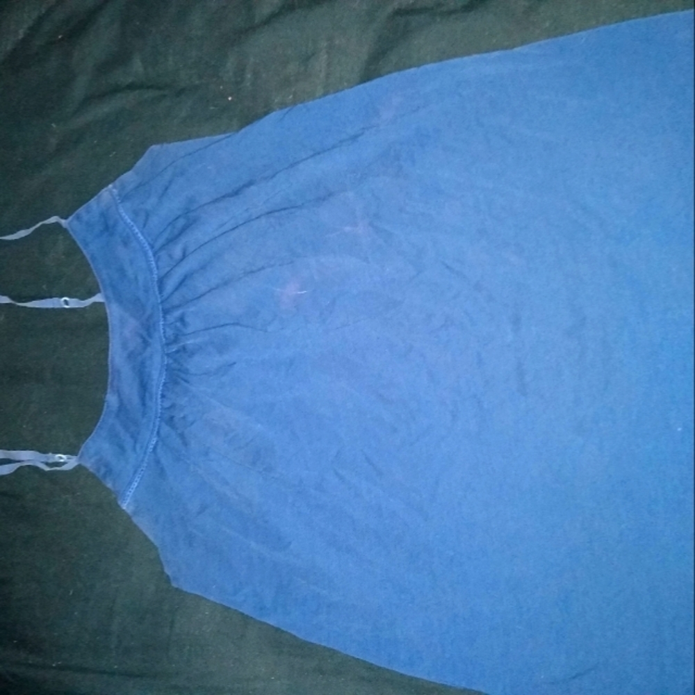 American eagle outfitters blue flowy Cami size small